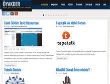 Tablet Screenshot of oyakder.org